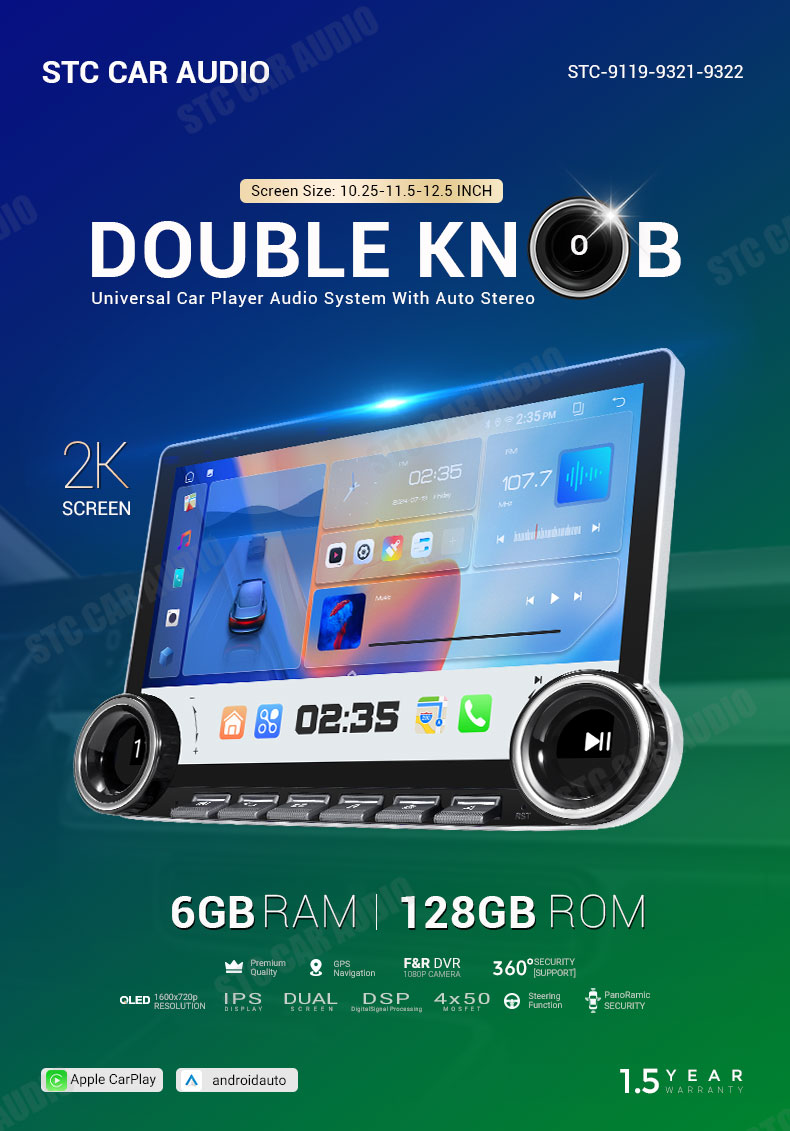 10.25 in Car Stereo Touchscreen