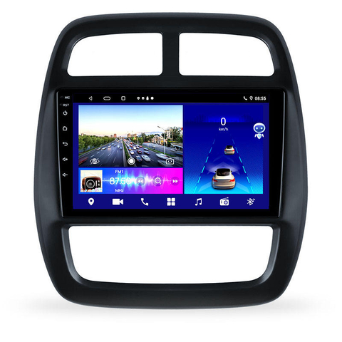 9 Inch Dashboard Car Dvd Player for RENAULT KWID 2015 2019 Double Din Multimedia System Touch Screen GPS Naxigation Car Audio