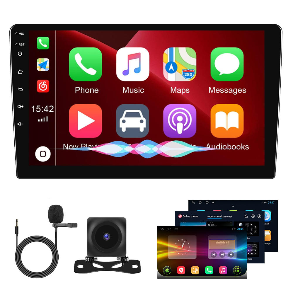Universal Touch Screen Android 10.1 Gps Stereo Car Video Player Radio 9 Inch 2 Din 1+16G Car Audio Android 10.0 Px6 Car Multim