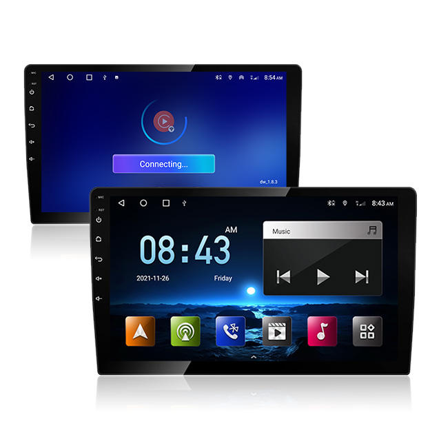 universal Car video slim body Android Gps Dashboard Stereo Music Dvd Multimedia Player Audio