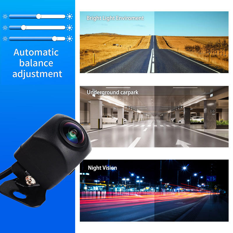 AHD Camera rear view reversing 12 lights ultra high-definition waterproof night vision car rear view camera