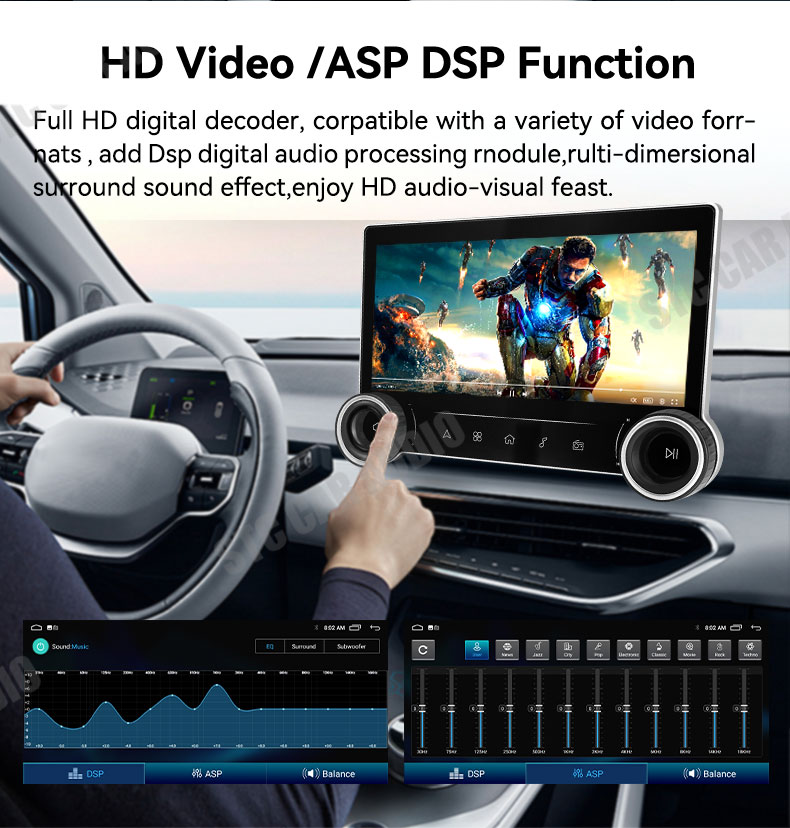 touch screen car radio