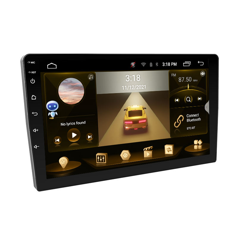 Slim body Android 10 Inch HD Touch Screen IPS Touch Car Radio Autoradio GPS Navigation 4G/WIFI FM Car Player