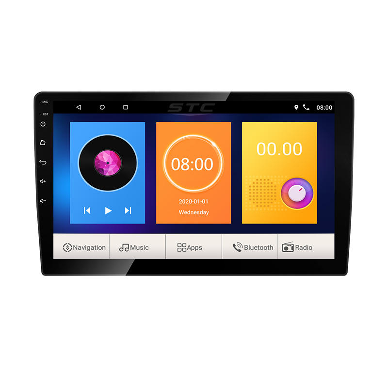 Universal Android 10 IPS GPS Navigation Car video Multimedia DVD Player GPS Navigation For peugeot 407 android car radio