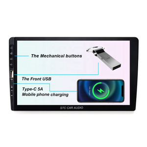Factory Direct 9"10" Car Screen Android Radio Auto Electronics Player With Type-C 5A Charging