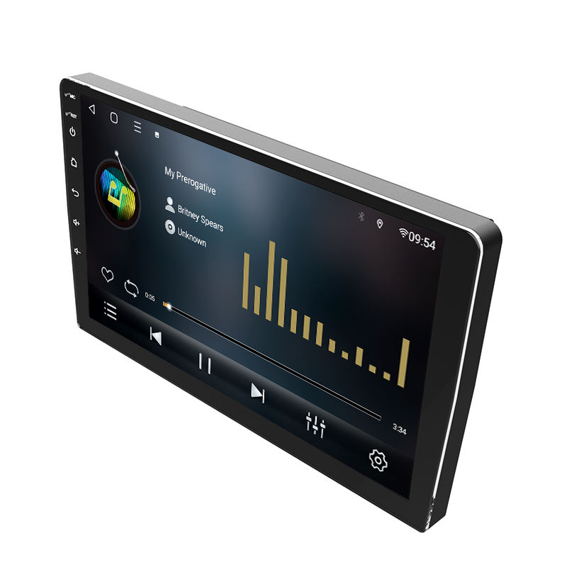 Universal slim body 10-inch touch screen stereo Auto radio multimedia player front and car radio screm